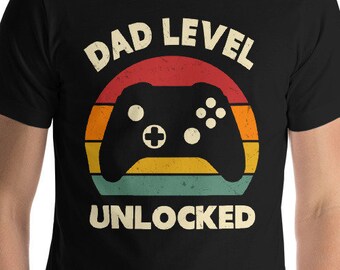 Download Dad Level Unlocked Etsy