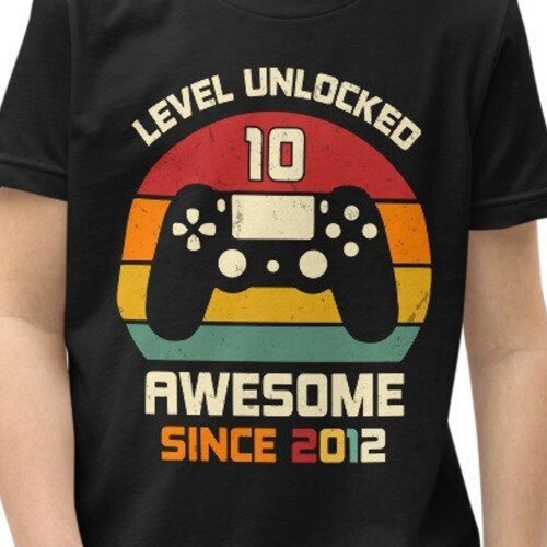 Awesome Since February 2012 10th Birthday T-Shirt - Premium Gift For 10 Year Olds