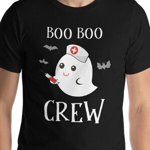 Boo Boo Crew, School Nurse Shirt, Pediatric Nurse Shirt, Halloween Nurse, Children&#39;s Nurse Shirt, Funny Nurse Shirt, Nurse Gift, Halloween