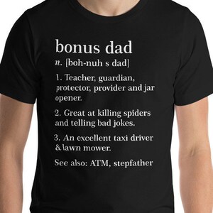 Chemise De Definition De Beau Pere Papa De Bonification Etsy