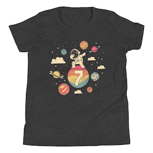 7th Birthday Shirt, Astronaut Party, Space Birthday Party, Birthday Galaxy, Space Birthday Shirt, Outer Space Party, Seventh Birthday