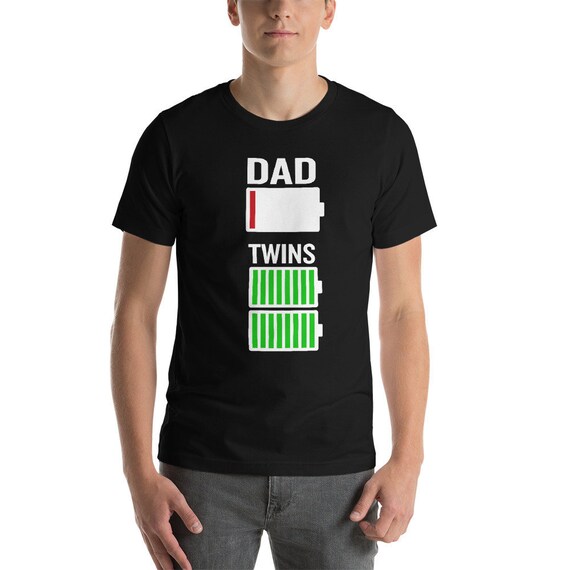 Camisa divertida de papá gemelos camisa de broma de carga de | Etsy