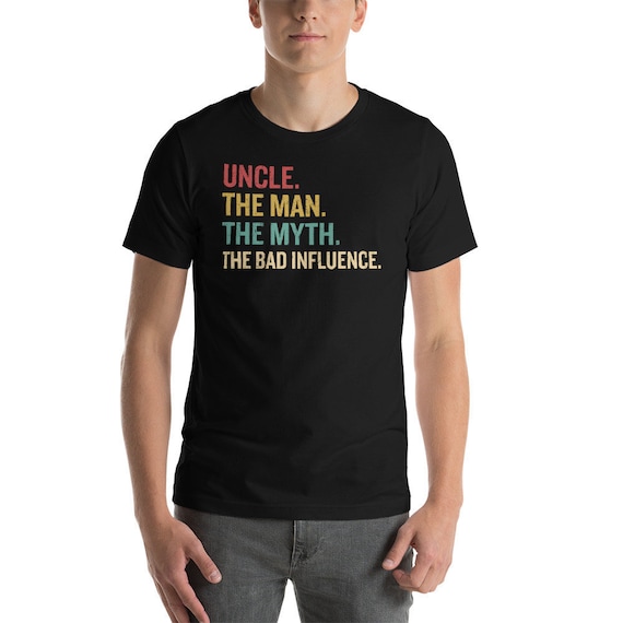 Vintage Funcle The Man The Myth The Bad Influence Gifts T-Shirt Vintage Funcle The Man The Myth The Bad Influence Gifts T-Shirt