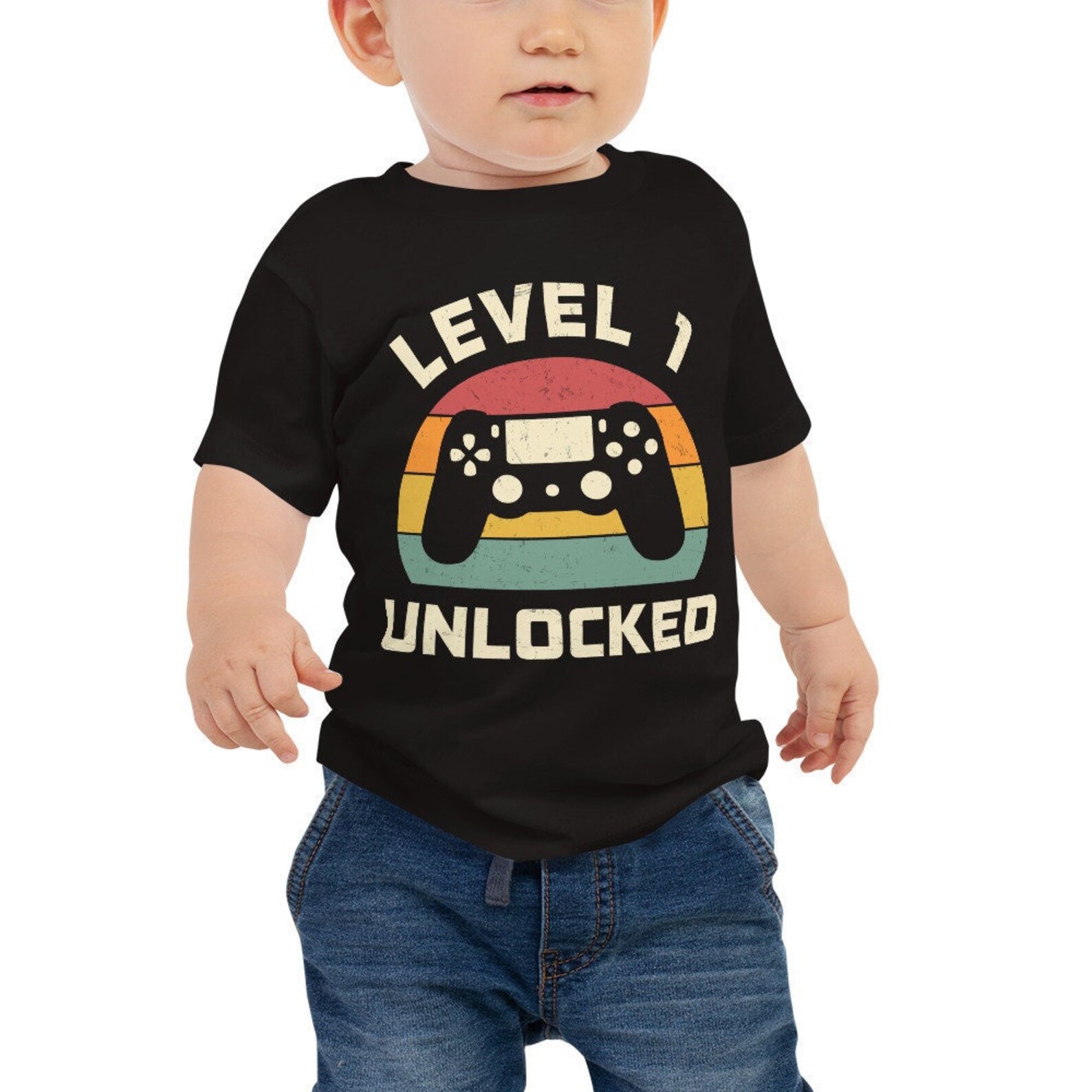 1st Birthday Shirt Level 1 Unlocked Gaming Shirt Video Game - Etsy
