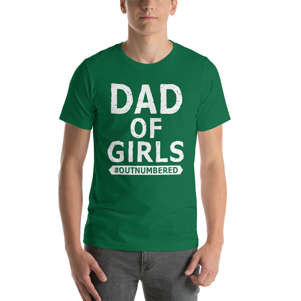 Girl dad shirt green Clearance