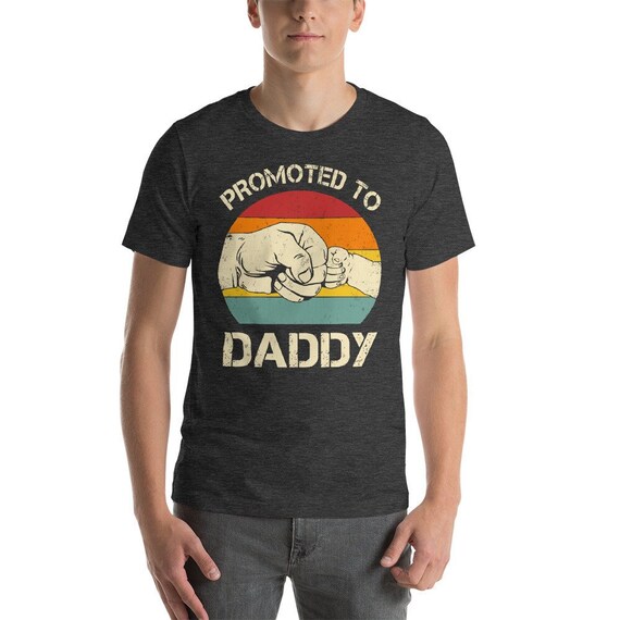 Promoted To Daddy 2019 Distressed T-Shirt Gift For Men Promoted To Daddy 2019 Distressed T-Shirt Gift For Men