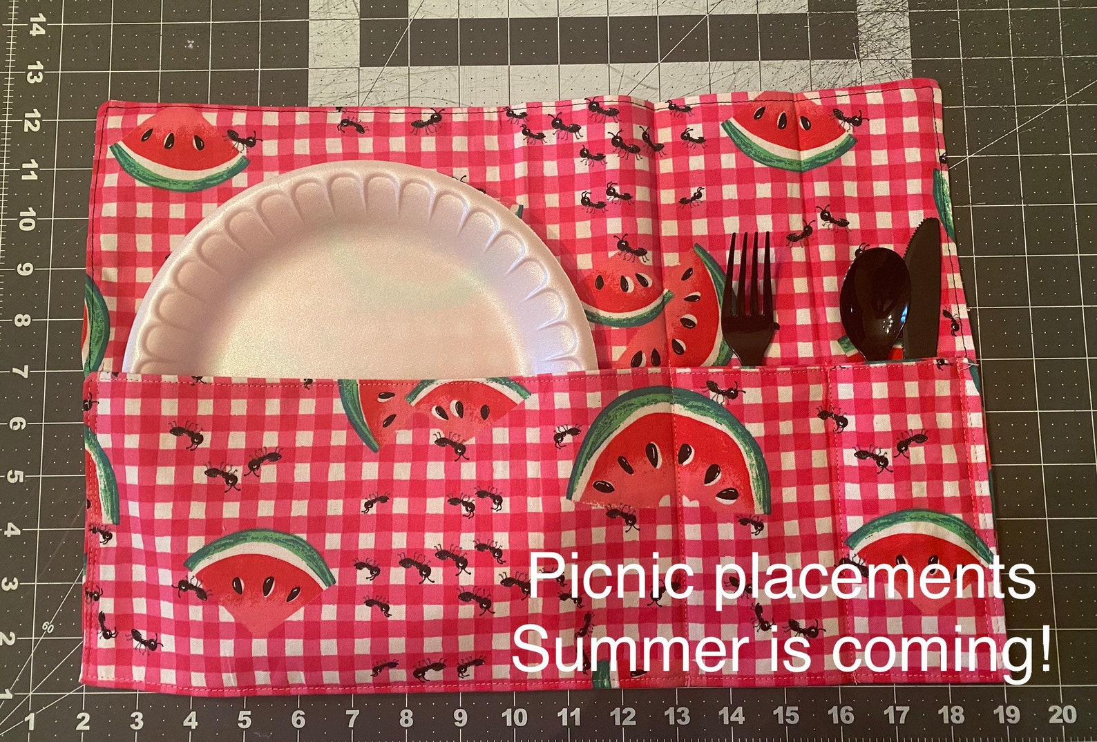 Picnic placemats Etsy