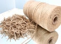 Jute String Bows - Small Rustic Twine Burlap Rope Bows for Wedding Gift Wrapping, Cardmaking