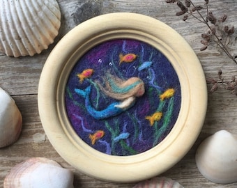 Mini Mermaid under the Sea Artwork