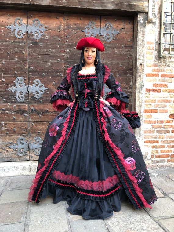 Abito Storico Del 1700 Da Donna Costume Depoca 18esimo | Etsy Italia