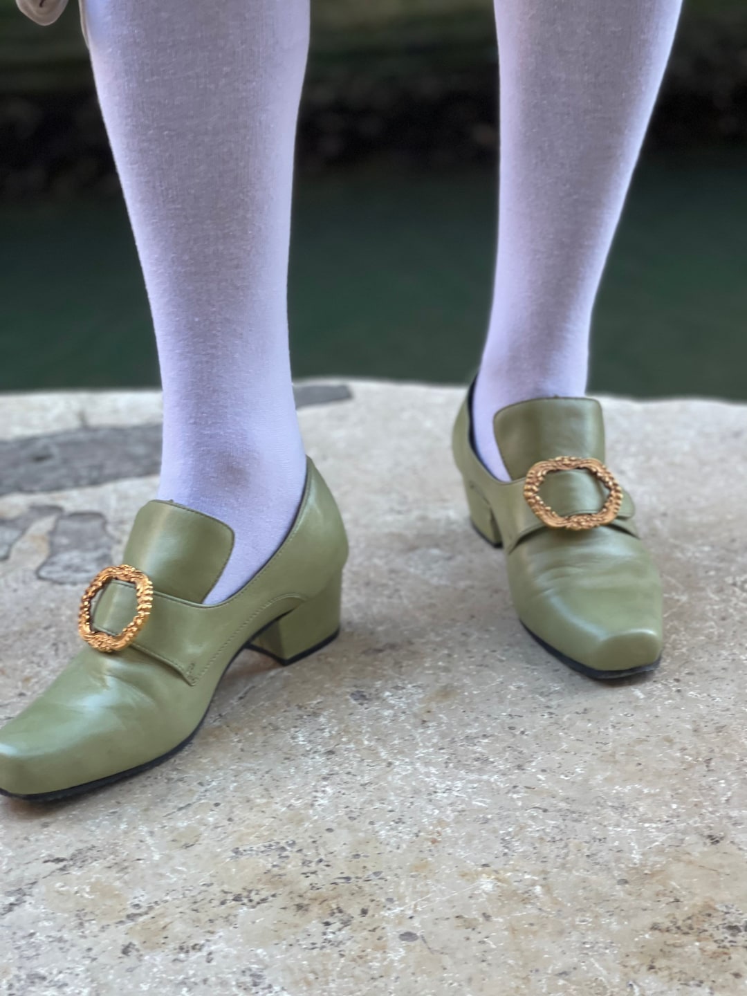 Historical Shoes From 1700, 18th Century Reproduction Made of