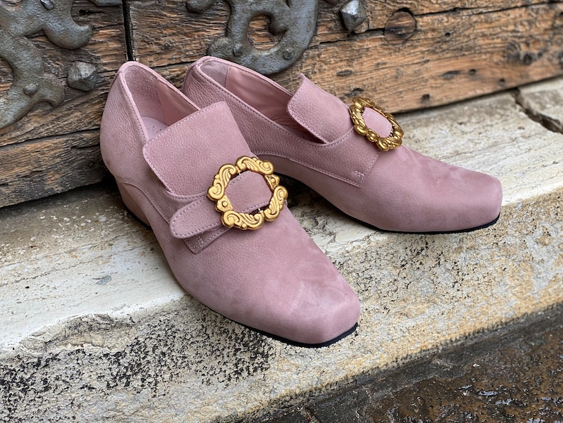 Historic shoes from the 700s 18th century reproduction Etsy