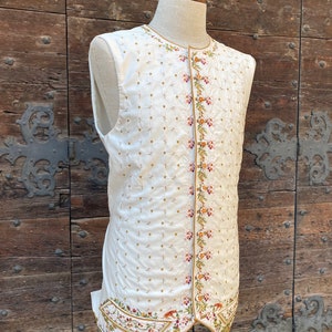 Late 18th Century Men&#39;s Historical Vest, 18th Century Vintage Vest