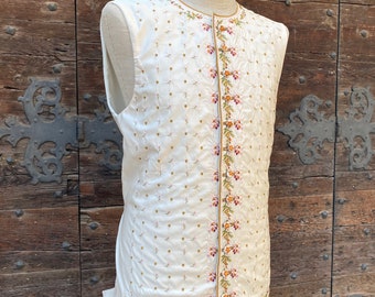 Late 18th Century Men's Historical Vest, 18th Century Vintage Vest