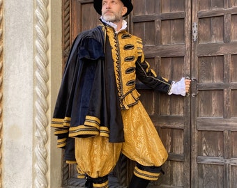 Historical Costume 1600 for Men, Carnival Costume