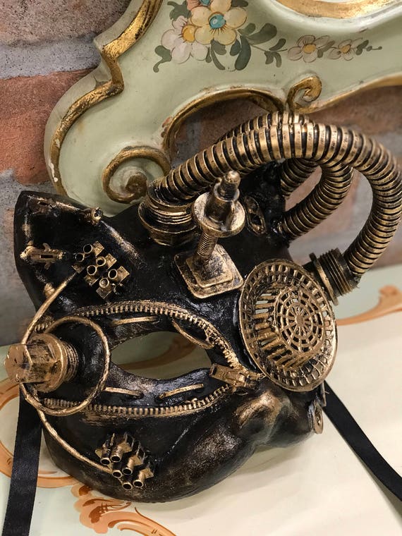Masque De Chat Steampunk Etsy