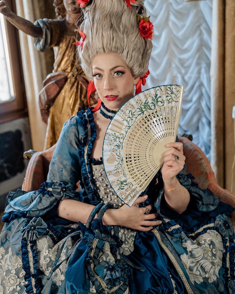 Historical Costume of the 1700s for Women 18th Century Period Etsy