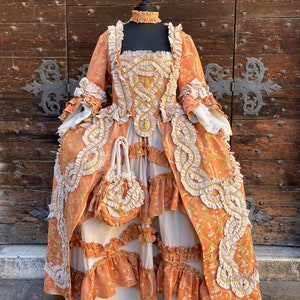 Historical Costume from the 1700s for Women, 18th Century Period Costume, Carnival Costume, Halloween Costume