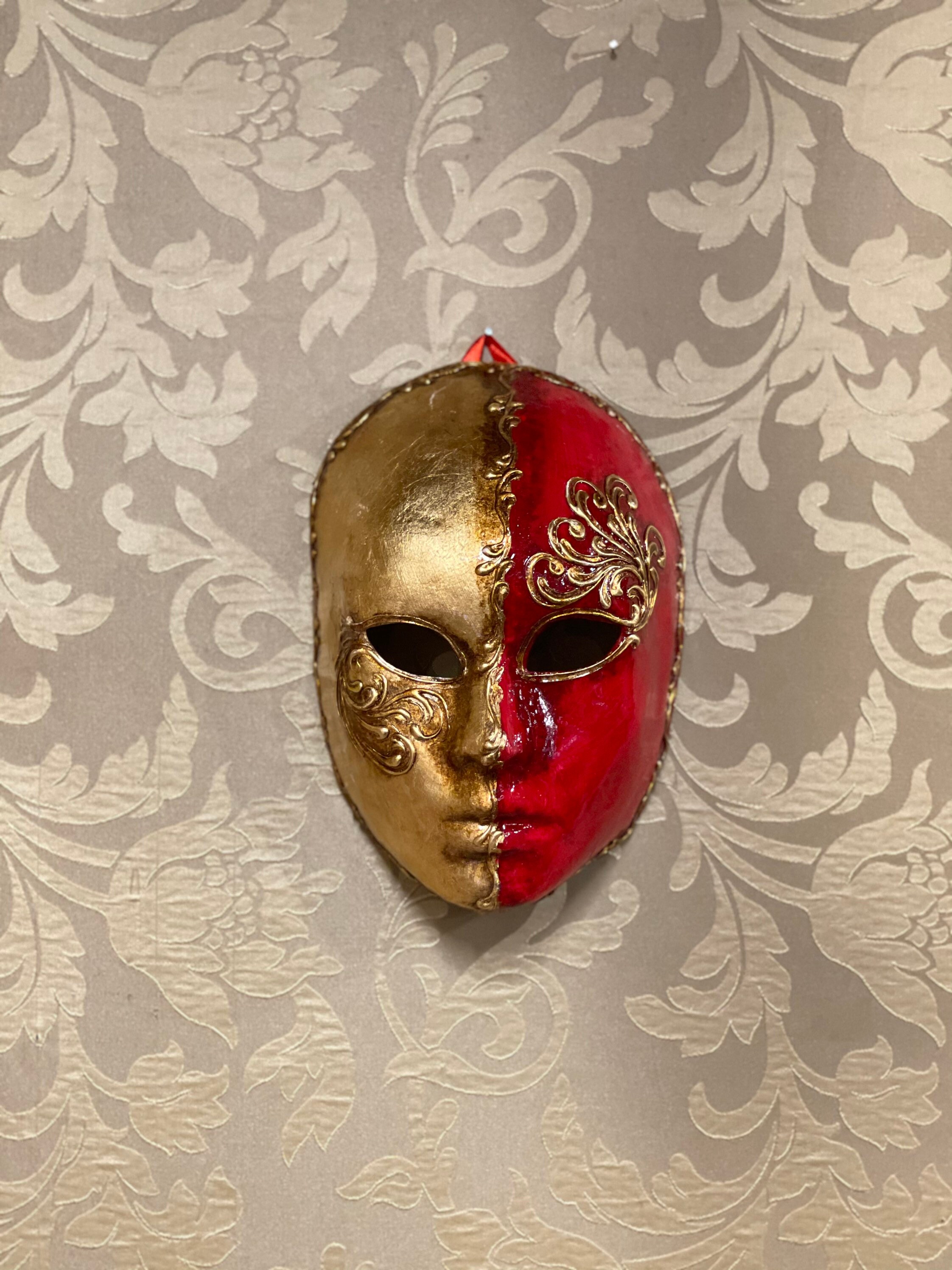 Masque Demi-visage Phantom De L'Opéra - Style Carnaval Vénitien Noir | Fête Et Cosplay