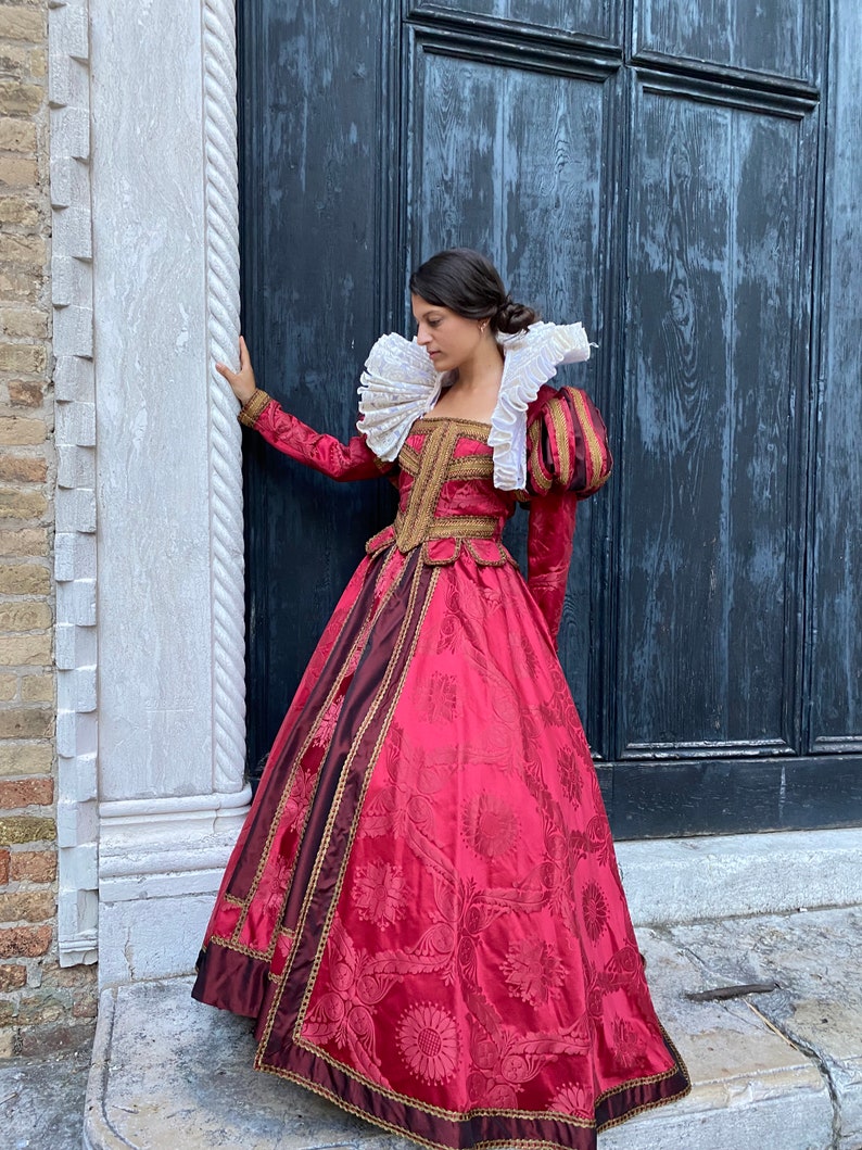 Historical Renaissance Costume, Period Costume, Women's Carnival Costume image 3