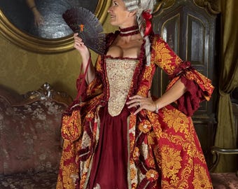 open lace back dress Marie Antoinette Dress