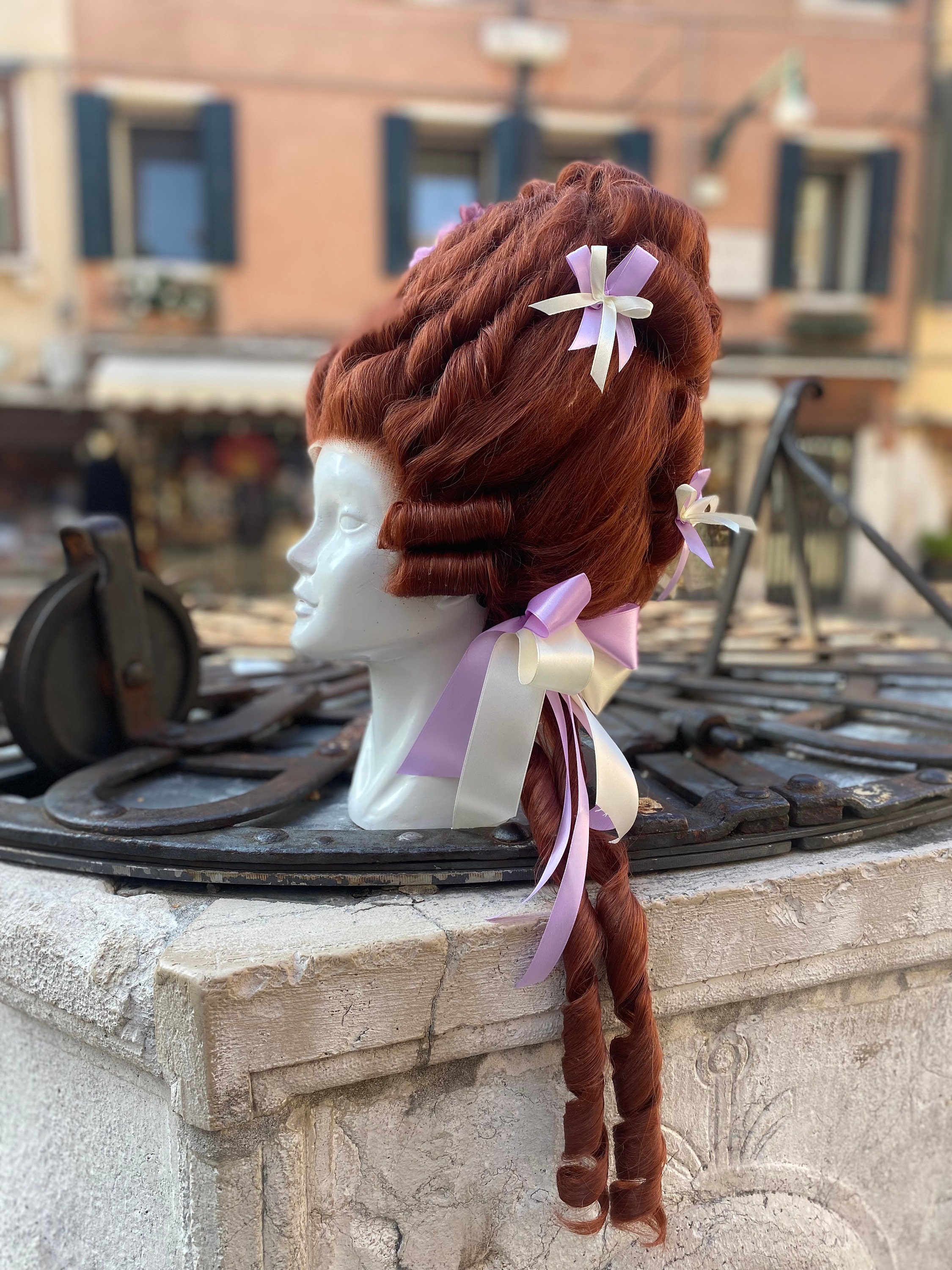 700 Front Lace Wig, Reproduction, 18th Century - Etsy