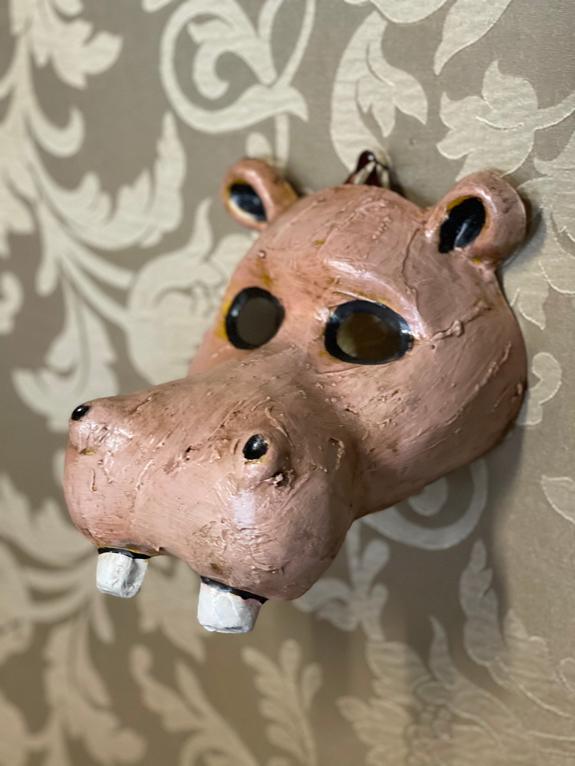 Venetian Mask Hippopotamus Mask Decorative Mask Original | Etsy