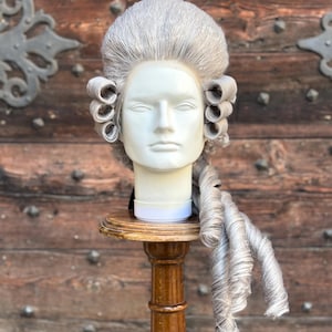 18th century wig, 18th century, historical reproduction