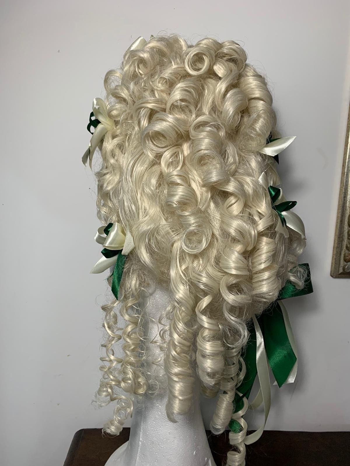 Historical Wig of the 1700s Female Front Lace Handmade | Etsy