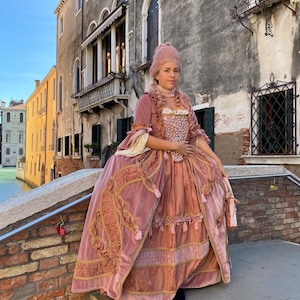 Historical Costume from the 1700s for Women, 18th Century Period Costume, Carnival Costume, Halloween Costume