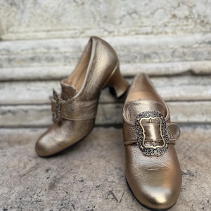 1700&#39;s Historical Leather Shoes, 18th Century Shoes. Carnival Shoes