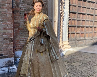 Historical Renaissance Costume for Women, Carnival Costume, Halloween Costume