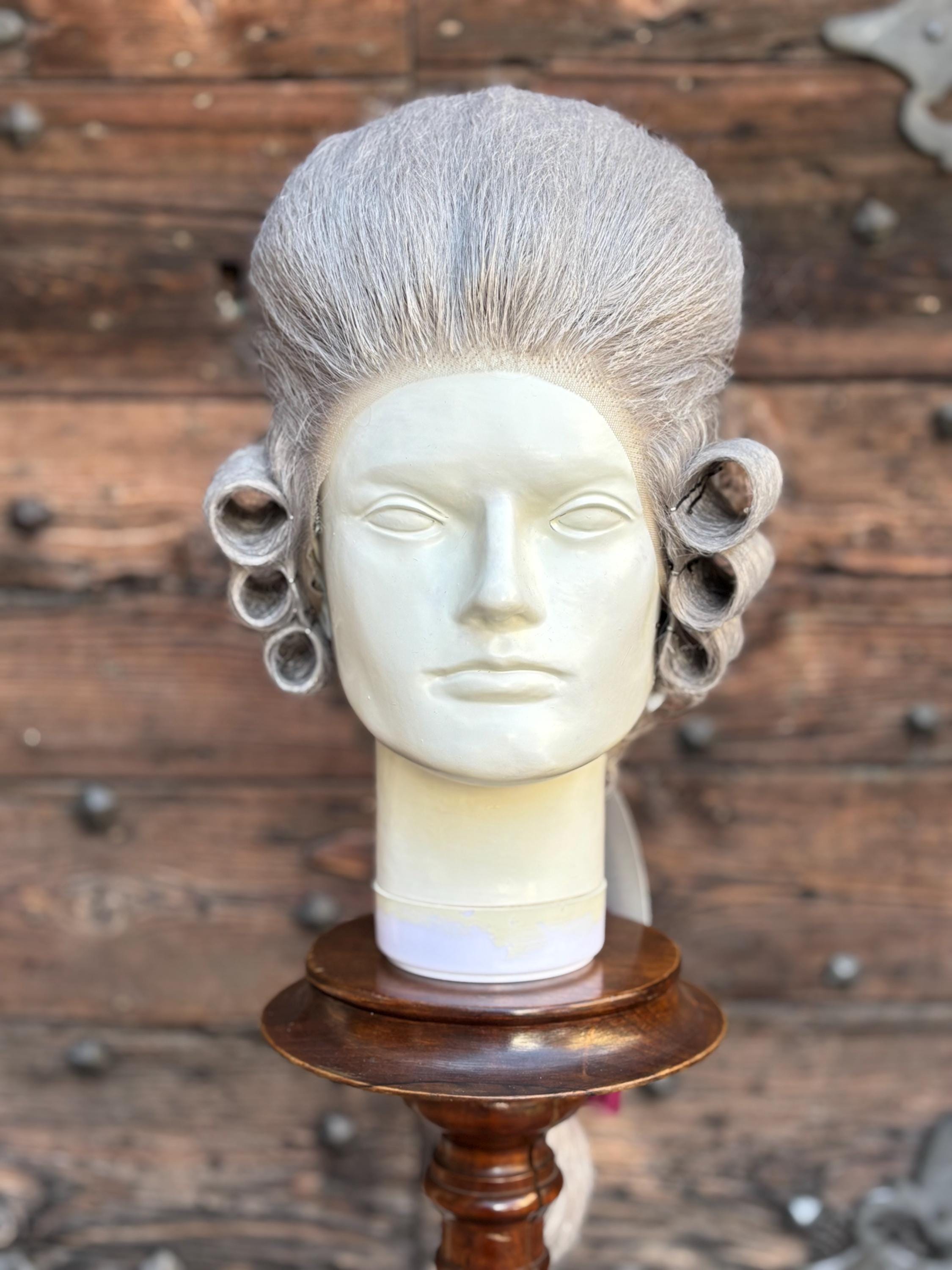 1700's Historical Wig for Men, 18th Century Wig