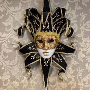 Venetian Mask Jolly Mask Carnival Mask Halloween Mask - Etsy