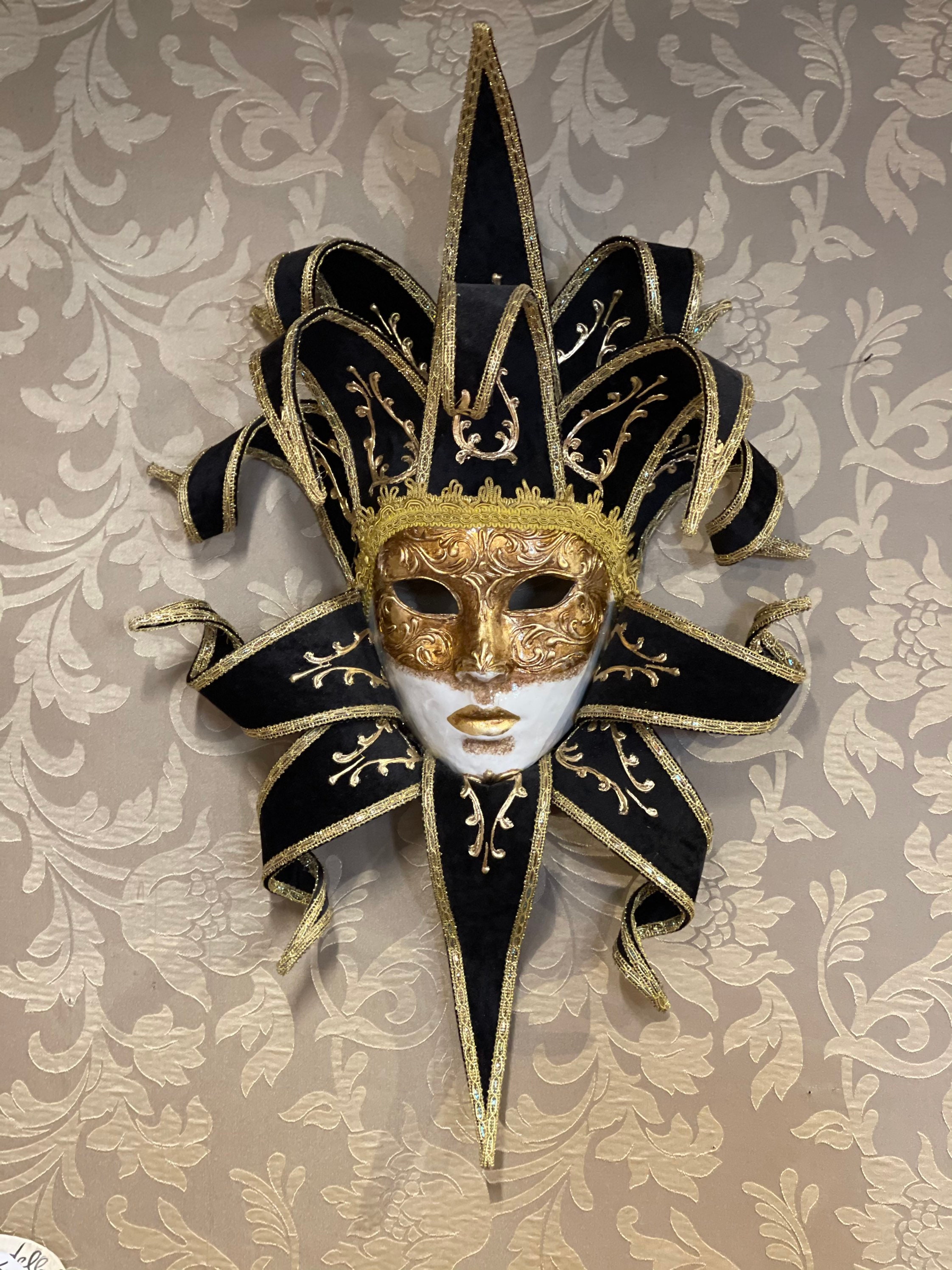 Venetiaans Masker Araba 32cm Veronese Design | Boutique - Boutique