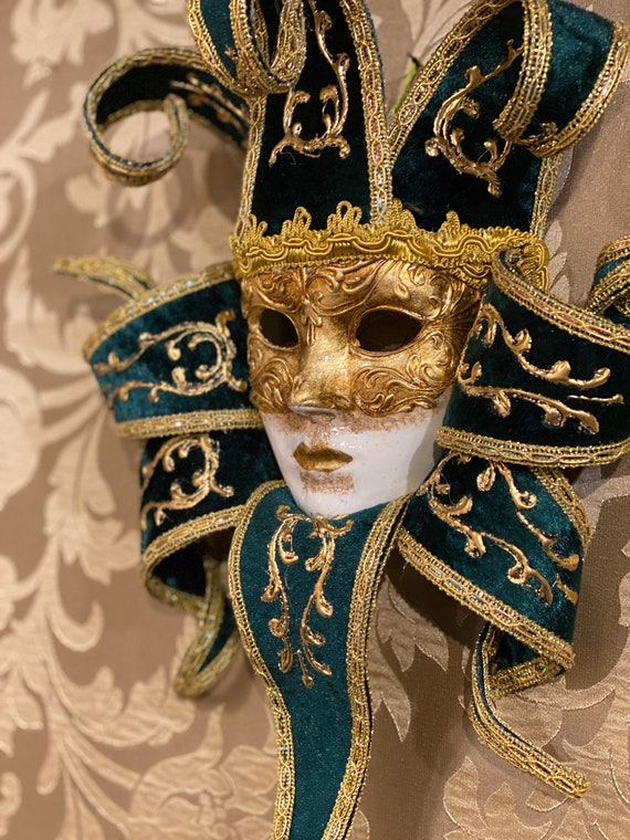 Masque de Bal en Papier Blanc, 6 Pièces, Décoration de Visage