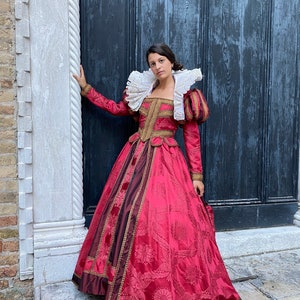 Historical Renaissance Costume, Period Costume, Women's Carnival Costume image 6