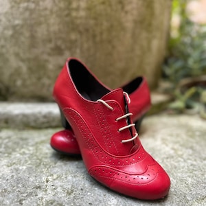 Historical leather shoes, late 1800s, early 1900s. Carnival shoes, Halloween shoes