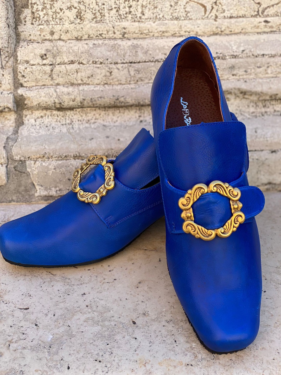 Scarpe Storiche Del 1700 in Cuoio, Scarpe Carnevale, Scarpe D