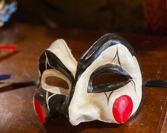 Venetian Mask, Clown Mask, Halloween Mask