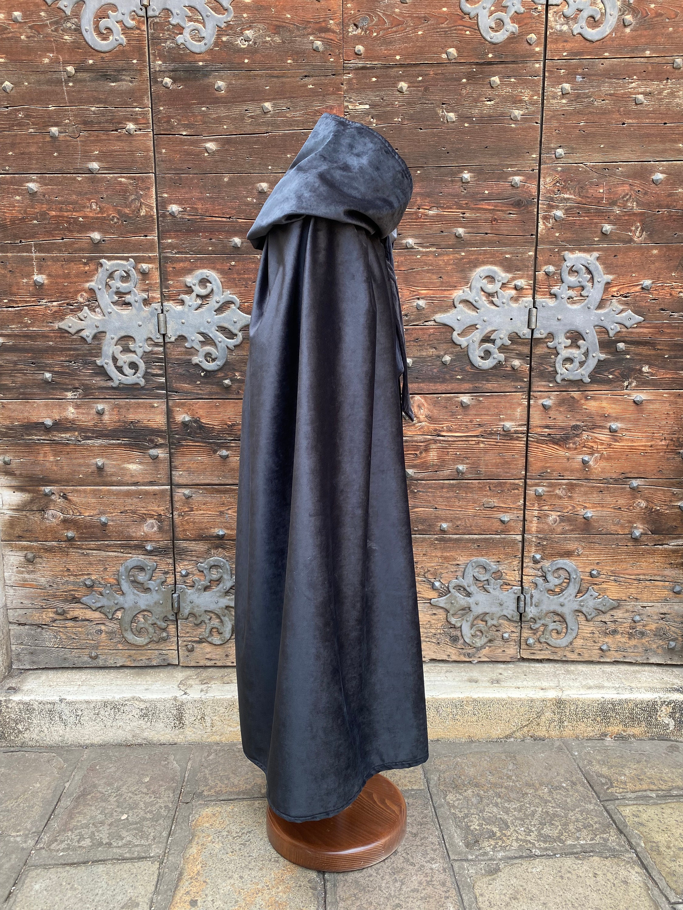 ベネチアン マント、サテン裏地ベルベット、カーニバル マント