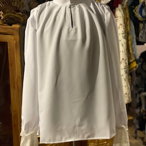 Chemise historique, reproduction du 18ème siècle faite à la main image 2