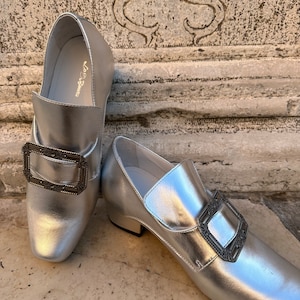 Historical Shoes from 1700, Carnival Shoes, Halloween Shoes