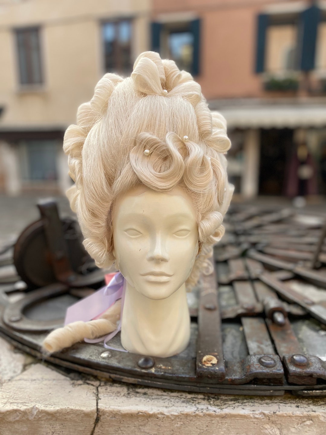 Historical Wig From the 1700s for Men, 18th Century Wig Etsy UK