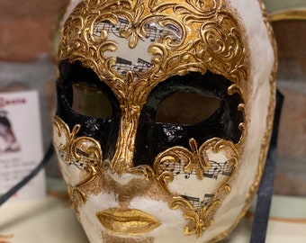 Buy Flower Venetian Masquerade Full Face Lace Women for Costume Mardi  Gras,Wall Decorative Art (White w/ Feather) Online at desertcartNorway
