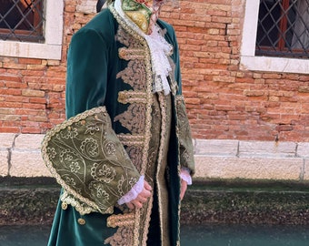 Historical Costume from the 1700s, Men's, 18th Century Costume, Carnival Costume, Halloween Costume