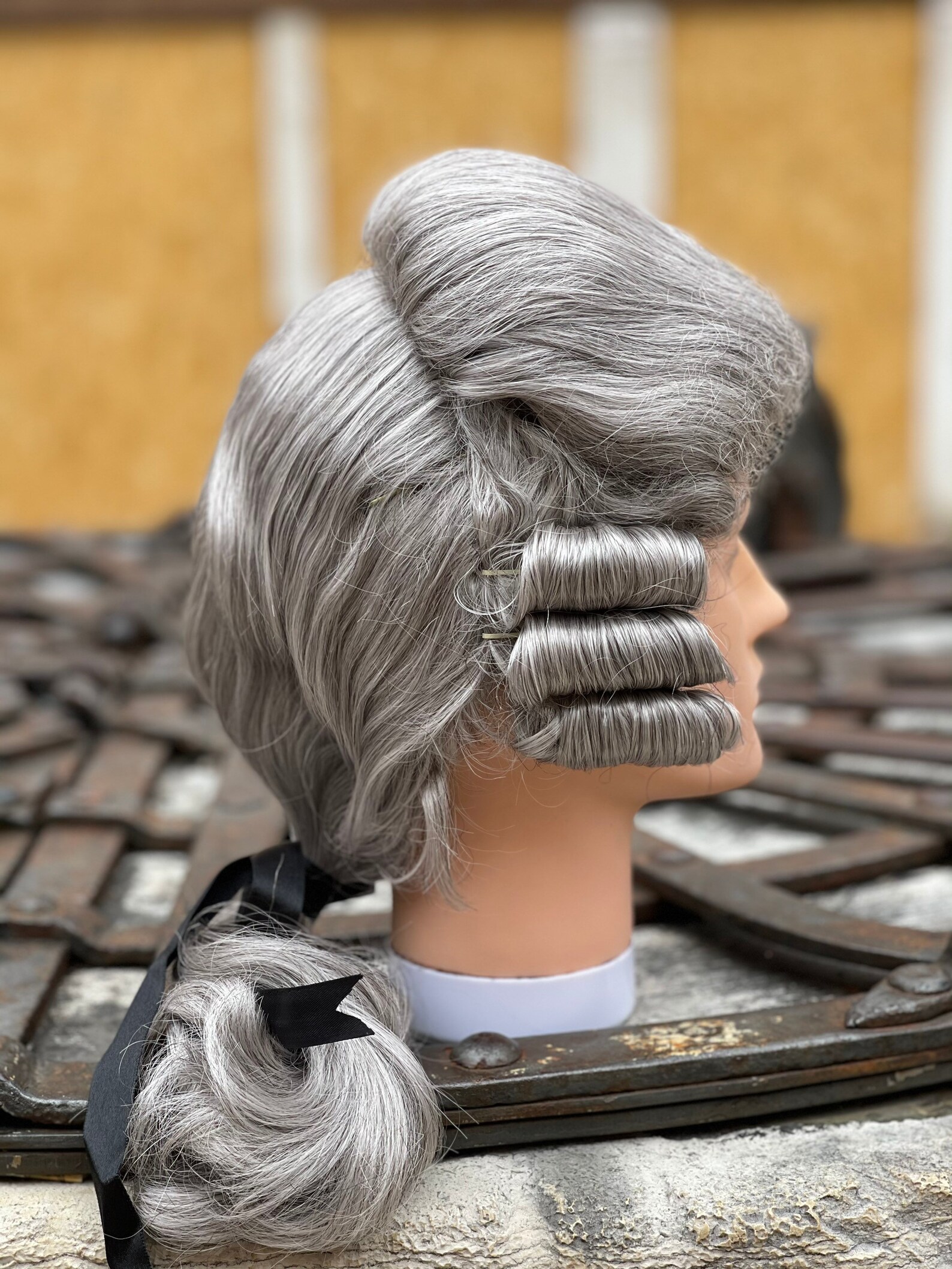 Historical Wig Men's Wig from 1700 Wig 18th Century Etsy