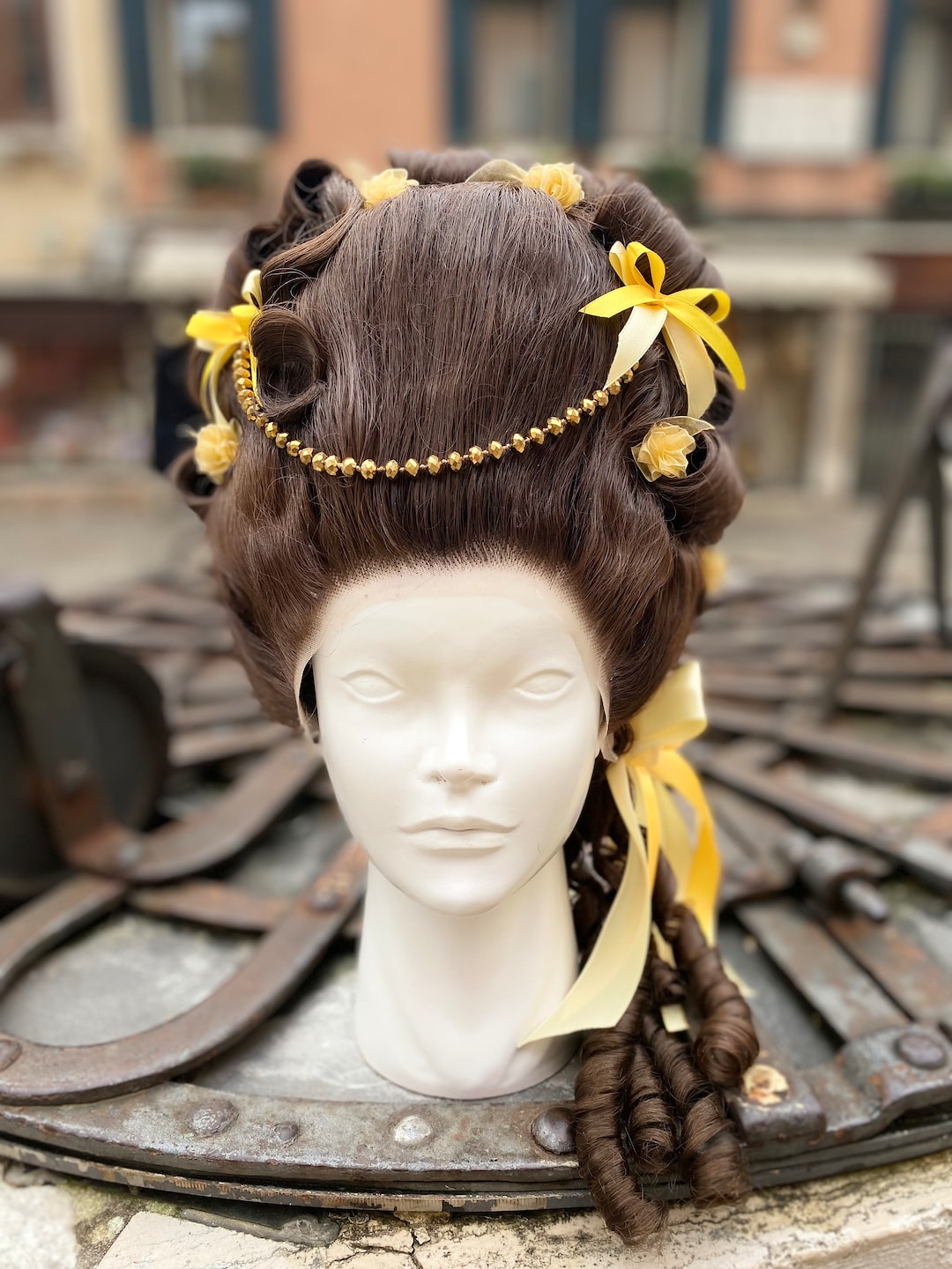 Historical Wig From the 1700s for Men, 18th Century Wig Etsy UK