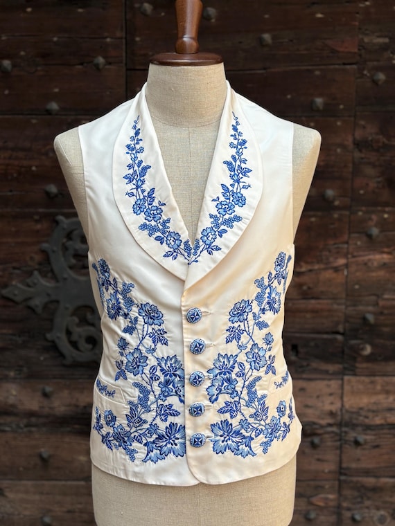 Late 19th Century Historical Vest for Men, 19th Century Vintage