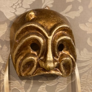 Venetian Harlequin Mask, Carnival Mask, Halloween Mask
